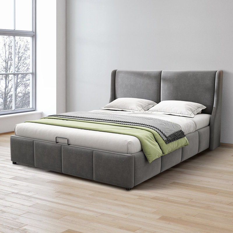 Eleanor Upholstered Ottoman Storage Bed, European Double (140 x 200cm)
