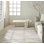 Tapis bleu moderne Calvin Klein CK089 Drift 7 pi 10 po x 10 pi 2 po