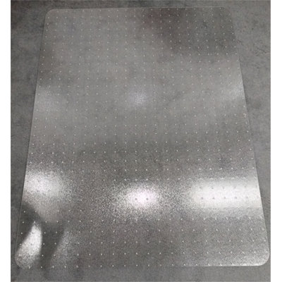 Low Pile Carpet Straight Rectangular Chair Mat