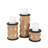 Robin Baron Winfield Wooden Candle Holder- Medium-228466292