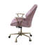 Chaise de bureau en cuir véritable-101954825