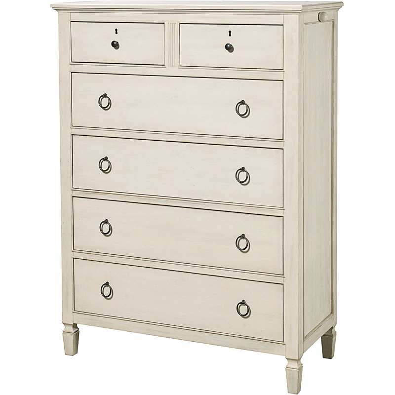 Summer Hill 6 - Drawer Dresser, White