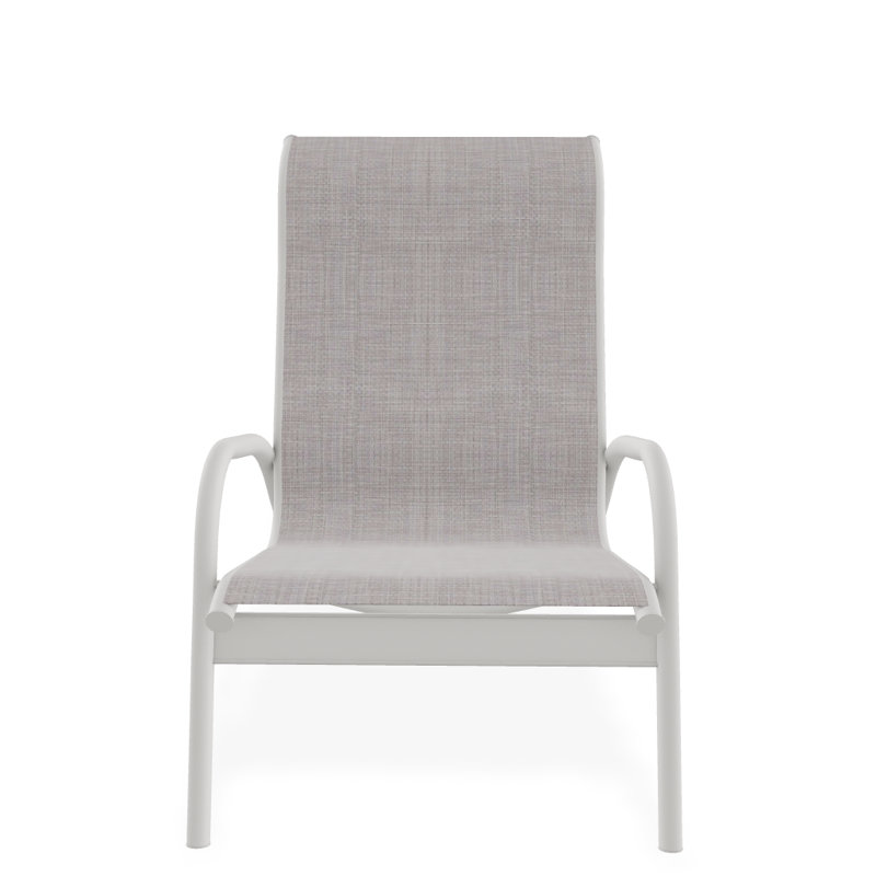 Gardenella Patio Chair, Snow, Sand Dollar