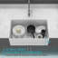 Farmhouse Sink, Apron-front Reversible Single Bowl Kitchen Sink