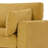 Maelina Upholstered Orange Corduroy Modular Sofa with Pillow Back and Solid Wood Legs-63604694