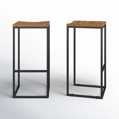 Presley Solid Wood Stool