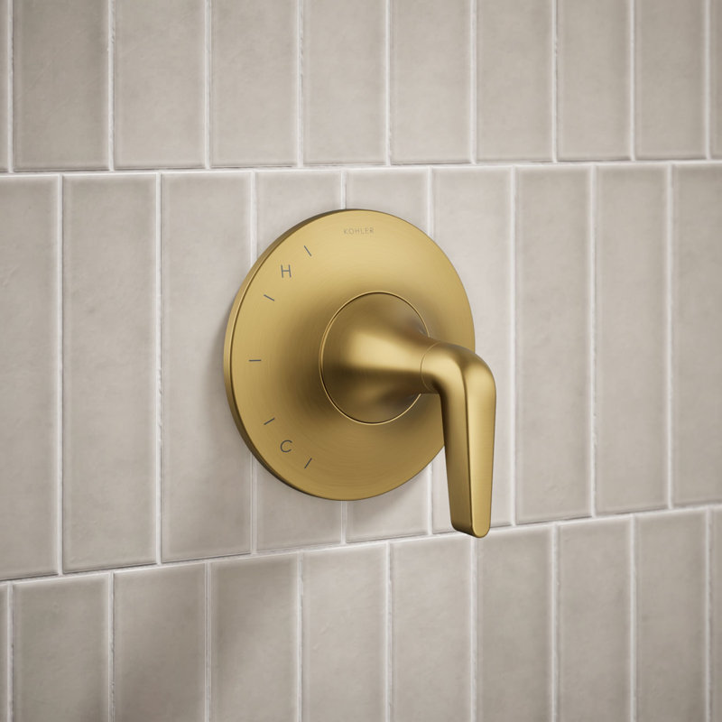 Purist Tub and Shower Faucet, Matte Black, Lever
