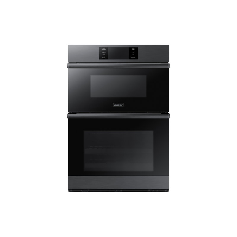 30" Microwave Combination Wall Oven Steam, Contemporary, Graphite Stainless