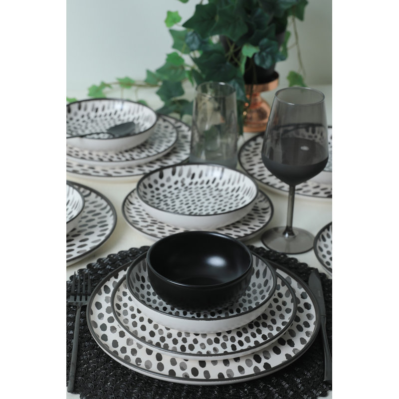 Adelise Piece Dinnerware Set - Service for 6