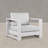 Hoyt 37.40” Outdoor Aluminum Armchair-940330901-970786424