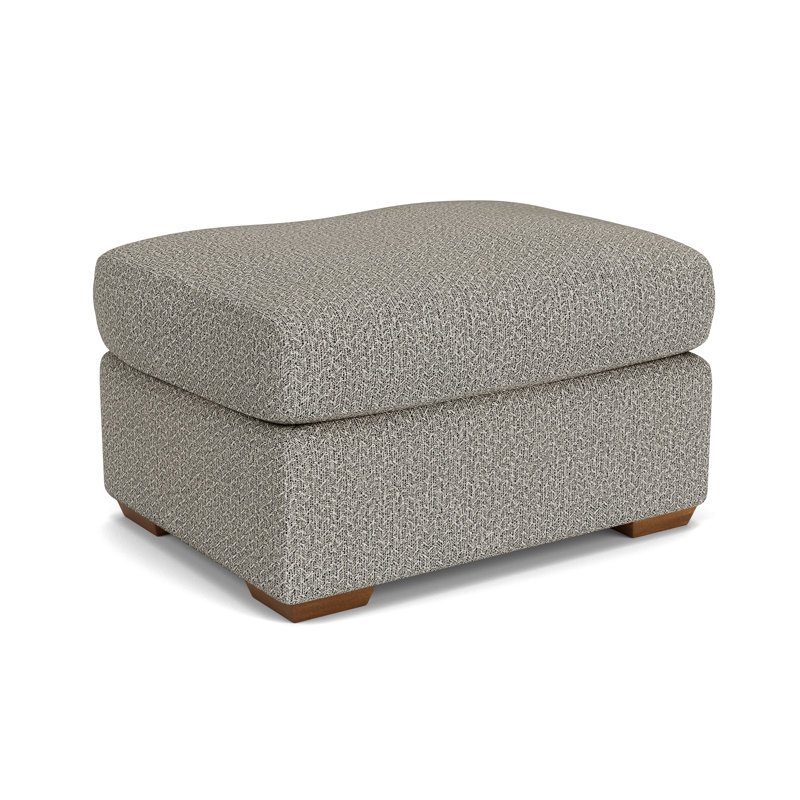 Repose-pieds standard carré de 32 po de largeur, Polypropylène grise / oléfine