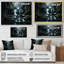 «Waterfall Cliff Scenery» sur toile-97049662-97049663