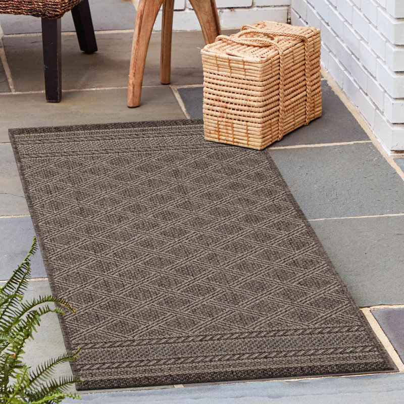 Tapis d'extérieur à treillis, Tapis de couloir 2 pi x 6 pi 1 po