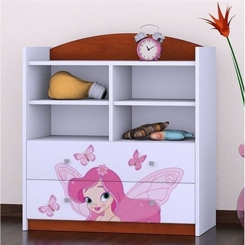 Autumn 96cm H X 86cm W Kids Cube, Brown