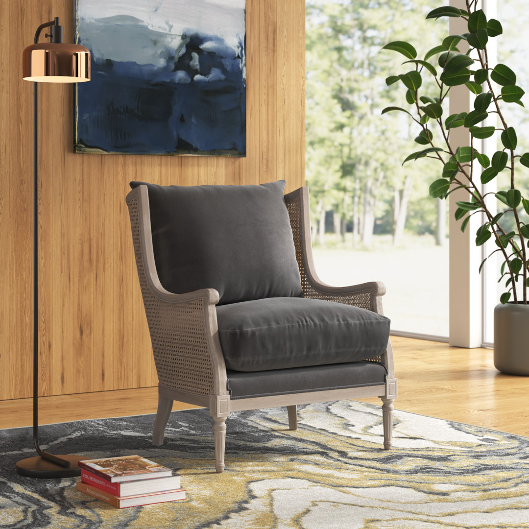 Domenic Upholstered Armchair Laurel Foundry Modern Farmhouse® 