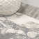 Clodovea Abstract Marbled Modern Gray/Cream Rug