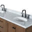 Meuble-lavabo double autoportant 67 po avec plateau en marbre Amariani-121089599-132355251