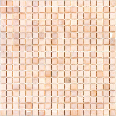 Skosh 0.6" x 0.6" Glass Grid Mosaic Wall & Floor Tile