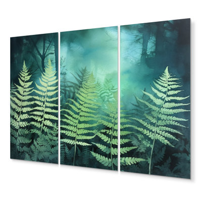 Gregary - Floral Metal Art Print Set