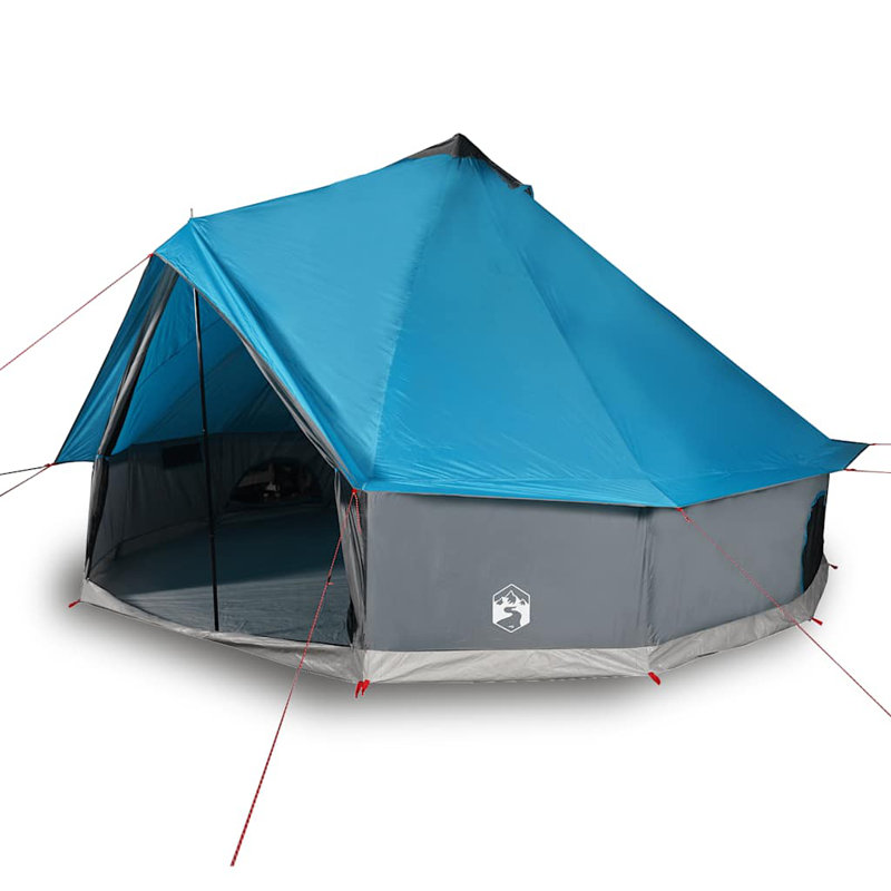 Tente familiale 6 personnes Vidaxl imperméable, Bleu