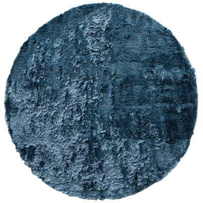 Freya Modern Solid, Blue/Black