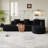 Modern Upholstered Sectional L Shaped Sofa-206200066-206200064