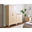 Wardrobe Andreita Beige Metal
