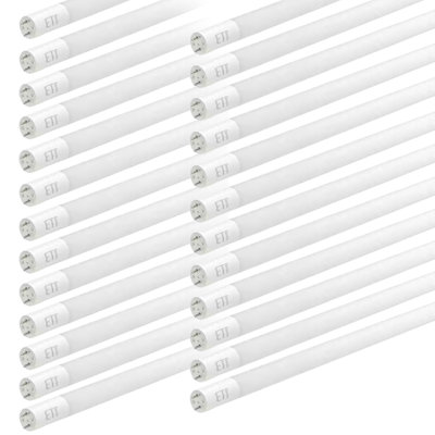 4 Ft. Equivalent Linear T8 Double End Power Integral Driver Led Tube Light Bulb 120-277v