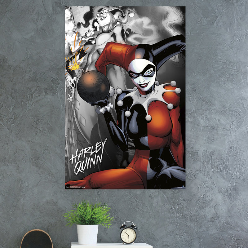 Impression sur papier harley quinn-the bomb