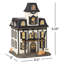Figurine rétro rétro illuminée de maison d'Halloween