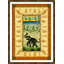 Elephant At Play In Landscape Giclee Print