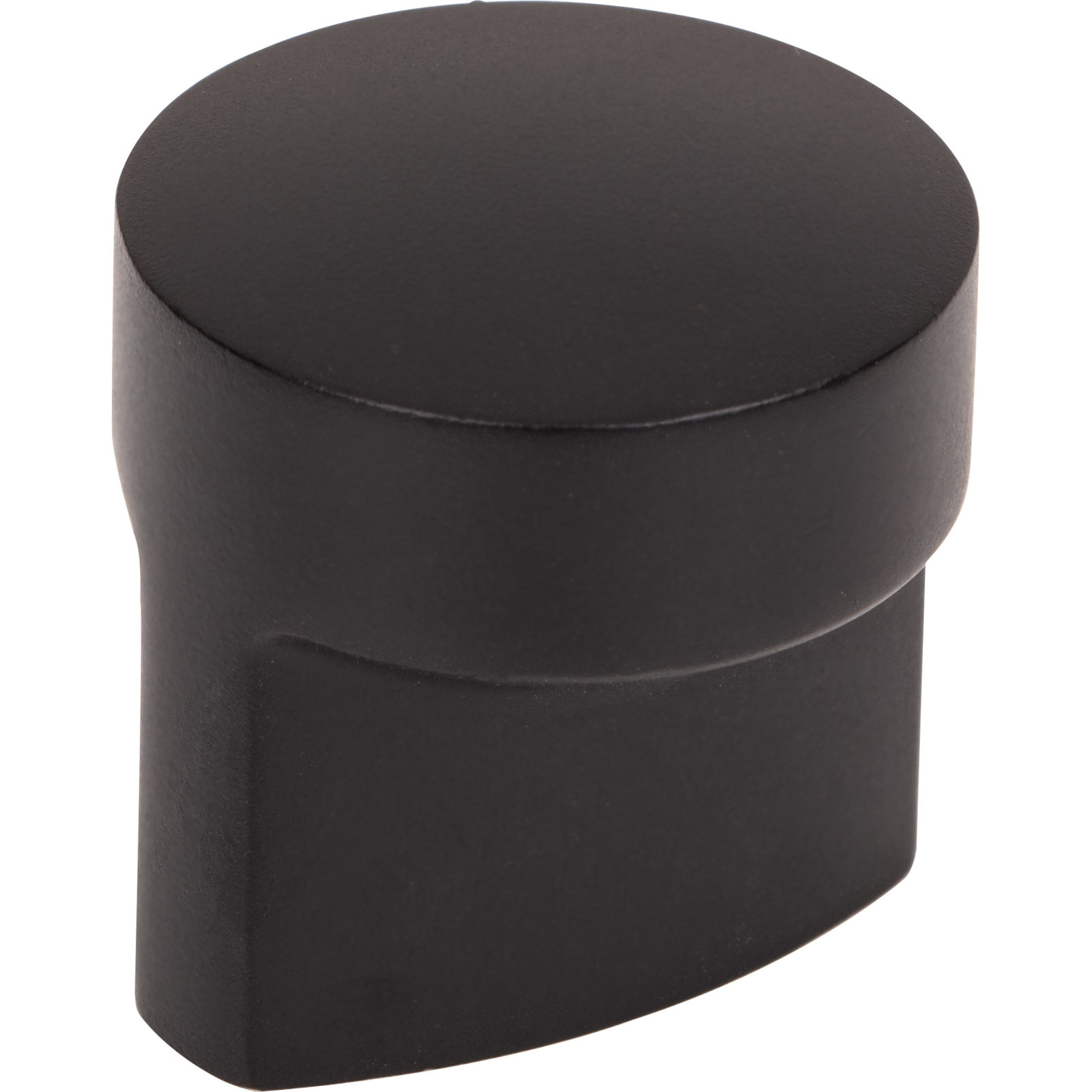 Hartridge 1 1/8" Length Cylindrical Knob, Flat Black