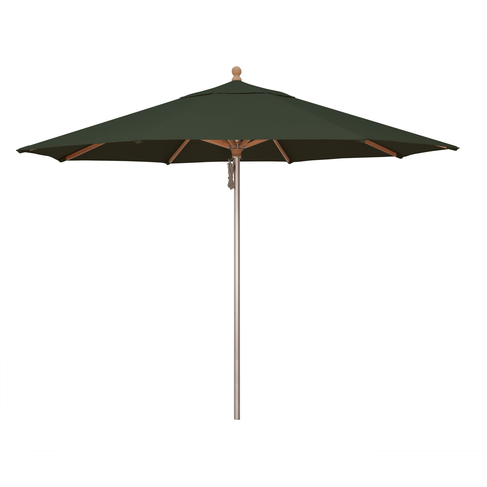 Darlington 11' Umbrella, Canvas Forest Green Sunbrella® Canvas