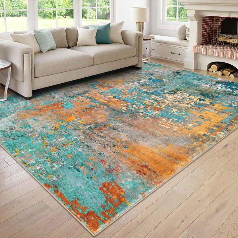 Modern Abstract Area Carpet