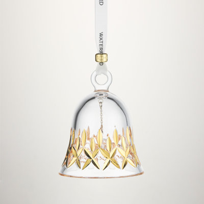 Lismore Bell Ornament Gilded