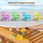 Chaise Adirondack pliante en bois massif Mckeel