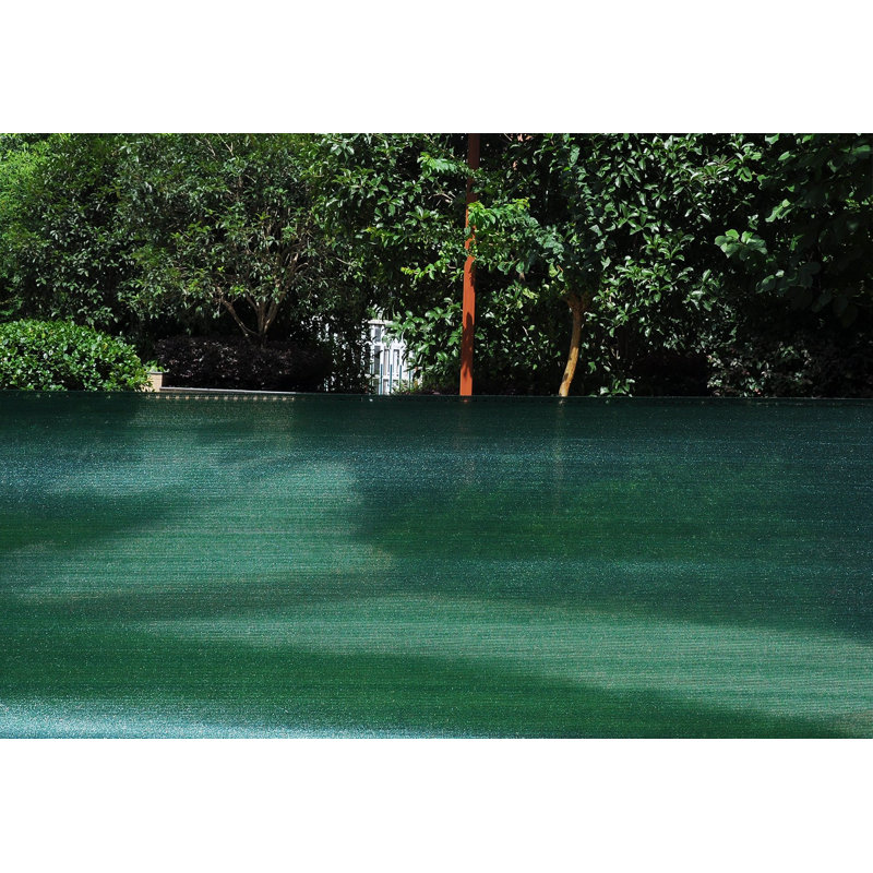 Uptal Vinyl Yard/Privacy Fence, Green, 150cm H x 3000cm W x 0.2cm D