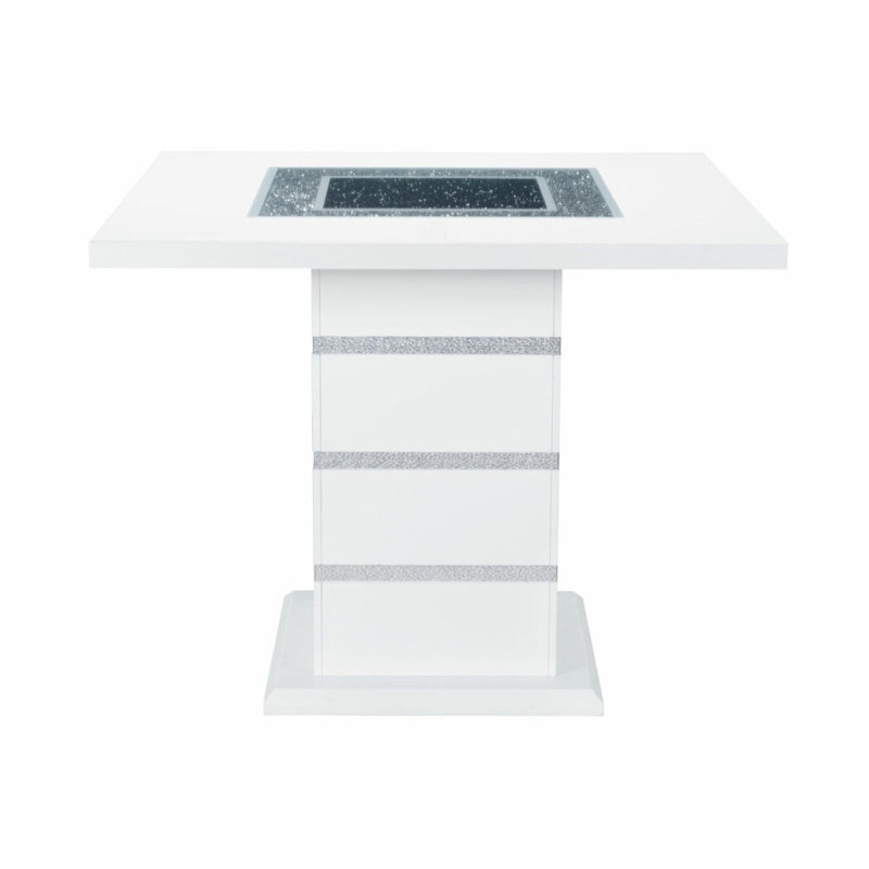 TABLE DE BAR ARIYA BLANC
