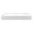 Nantucket Sinks Newport 36'' White Fireclay Rectangular Wall Mount Bathroom Sink with Overflow