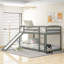Galdina Kids Twin Over Twin Bunk Bed
