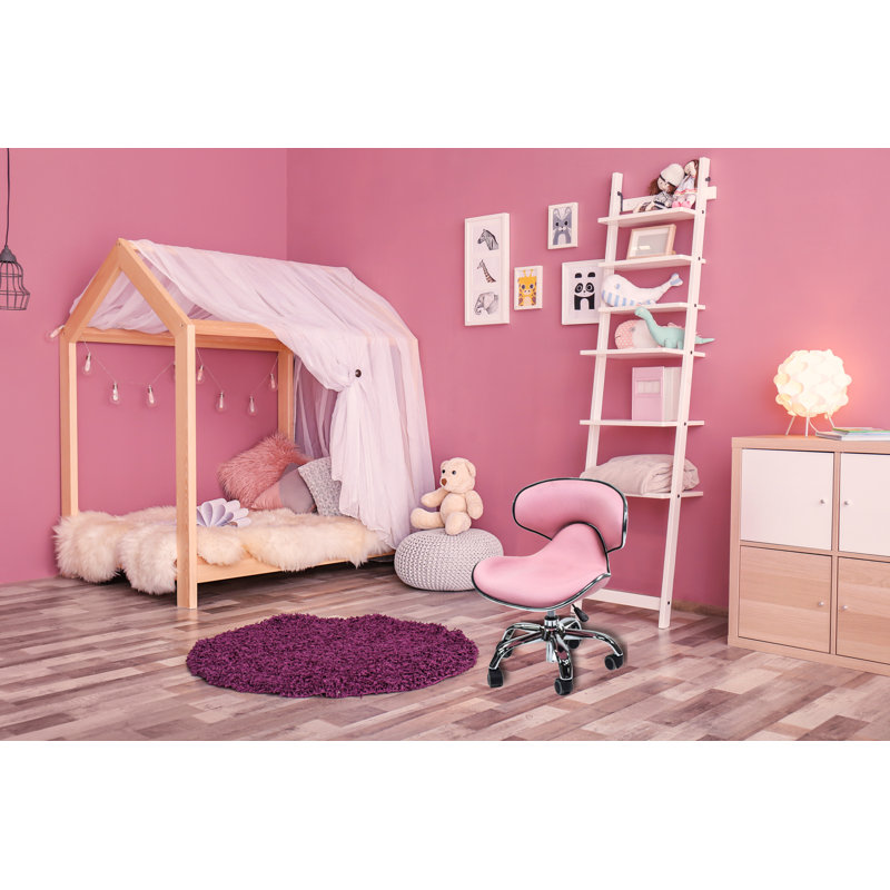 Chaise de bureau / d'activité pour enfants Anciaux, Gris