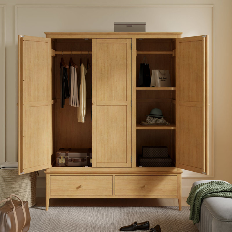 Brigance 3 Door Wardrobe