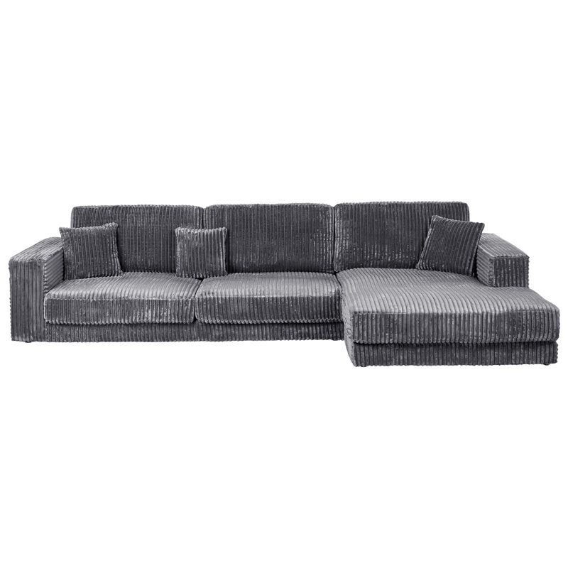 Deener 4 Seater Sofa & Chaise, Right Hand Facing