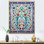«Blue Tile», art mural mural marocain II