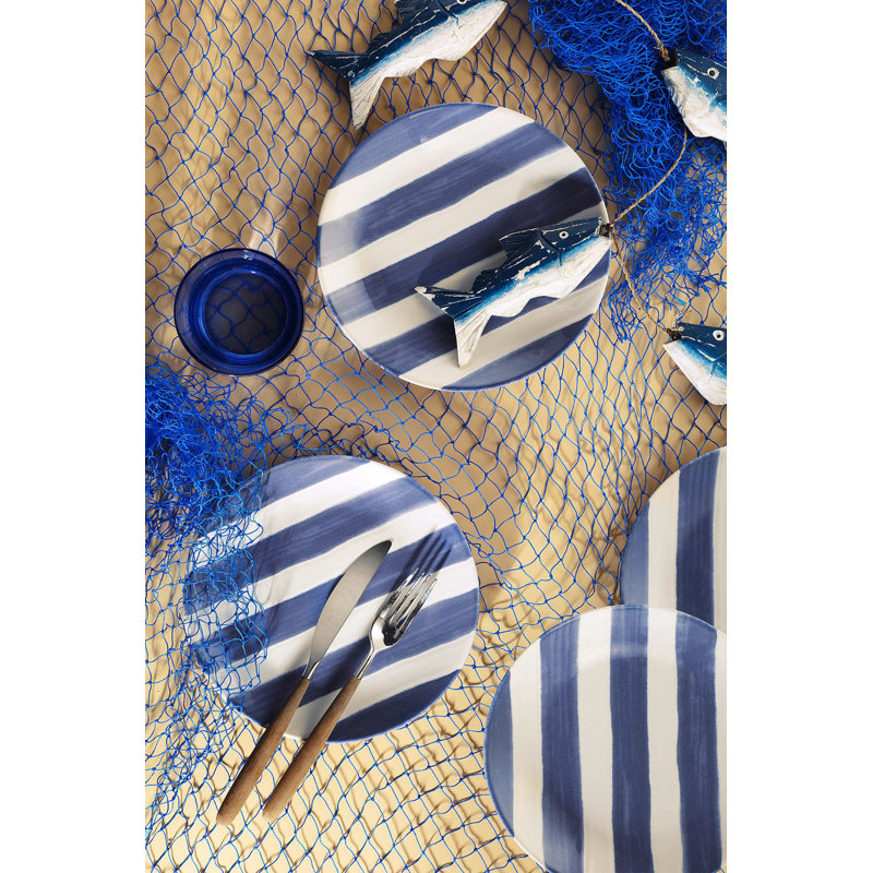 Service à gâteau, Bleu
