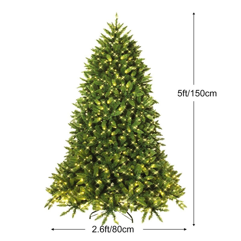 Lighted Artificial Christmas Tree