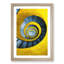 Yellow Spiral Staircase - Single Picture Frame Painting on MDF-56854584-56854574