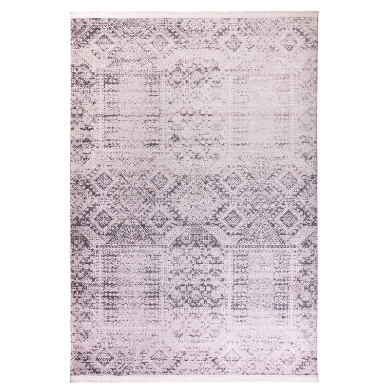 Tapis luxueux en velours, 5,9 x 9,5 pieds | 100% velours, hauteur de poils de 0,3 pouce | Dessous antidérapant, lavable à la machine, texture chenille, impression numérique | Idéal pour le salon, la chambre à coucher et la décoration intérieure