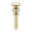 Single Hole Bathroom Faucet with Pop-up Drain and Strainer Basket-36493370