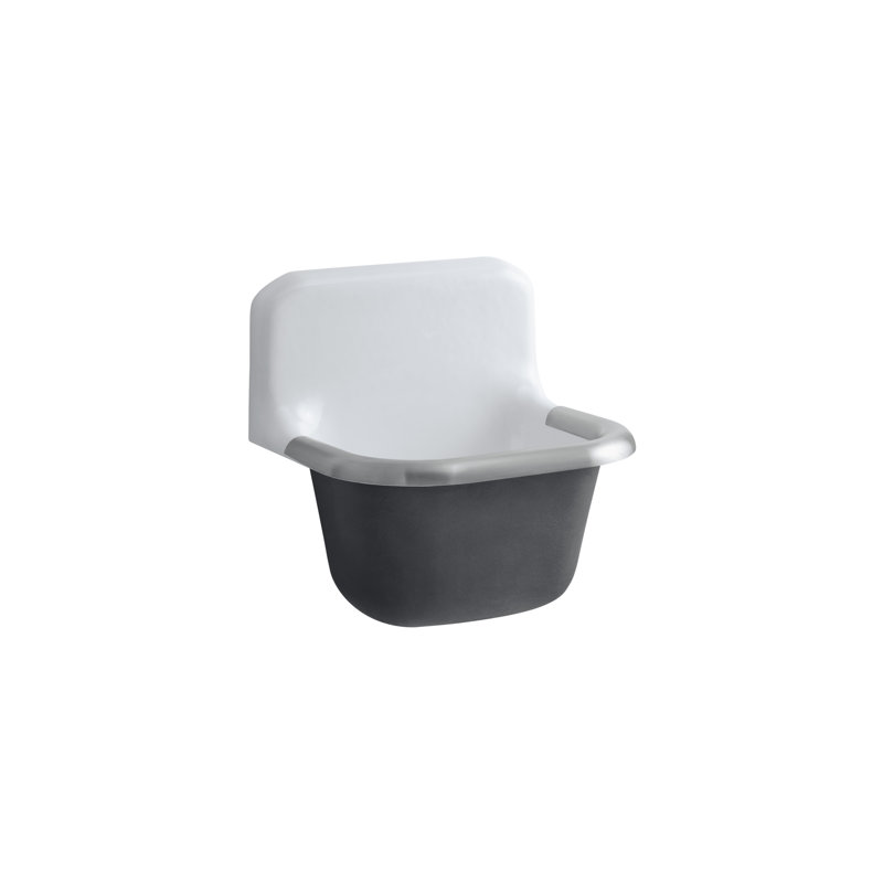 Bannon™ 22.25" L x 18.25" W Service Kitchen Sink with Rim Guard